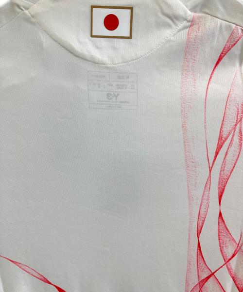 Y-3（ワイスリー）Y-3 (ワイスリー) トレーニングウェア ホワイト×レッド サイズ:J L 未使用品の古着・服飾アイテム
