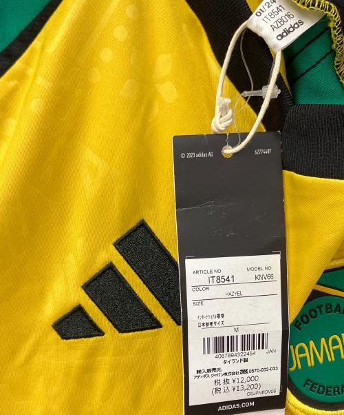 adidas（アディダス）adidas (アディダス) トレーニングウェア イエロー×グリーン サイズ:J M 未使用品の古着・服飾アイテム