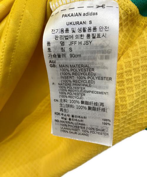 adidas（アディダス）adidas (アディダス) トレーニングウェア イエロー×グリーン サイズ:J M 未使用品の古着・服飾アイテム