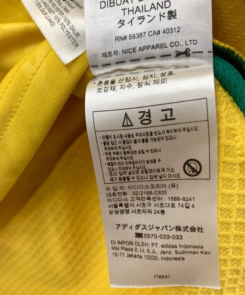 adidas（アディダス）adidas (アディダス) トレーニングウェア イエロー×グリーン サイズ:J M 未使用品の古着・服飾アイテム