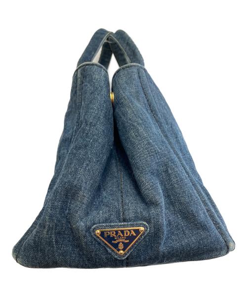 PRADA（プラダ）PRADA (プラダ) カナパデニムトートバッグ インディゴの古着・服飾アイテム