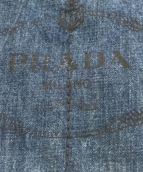 PRADA（プラダ）PRADA (プラダ) カナパデニムトートバッグ インディゴの古着・服飾アイテム