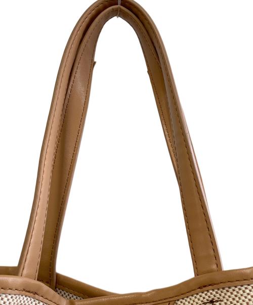TORY BURCH（トリーバーチ）TORY BURCH (トリーバーチ) トートバッグ ベージュ×ブラウンの古着・服飾アイテム