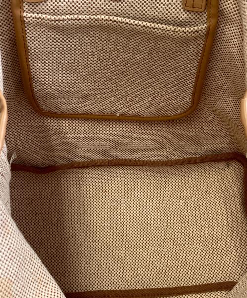 TORY BURCH（トリーバーチ）TORY BURCH (トリーバーチ) トートバッグ ベージュ×ブラウンの古着・服飾アイテム