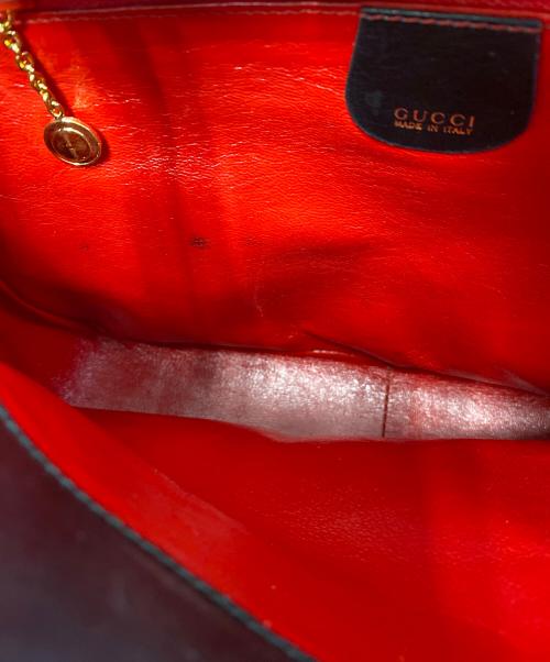 GUCCI（グッチ）GUCCI (グッチ) ショルダーバッグ ブラックの古着・服飾アイテム