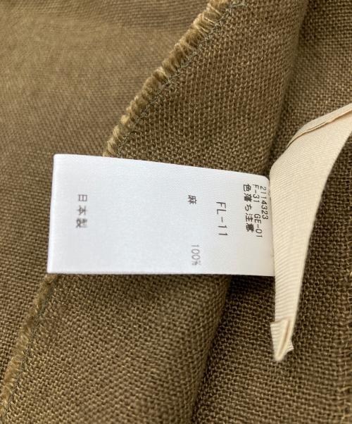 fuladd（フラード）fuladd (フラード) ストール オリーブの古着・服飾アイテム