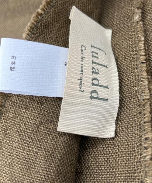 fuladd（フラード）fuladd (フラード) ストール オリーブの古着・服飾アイテム