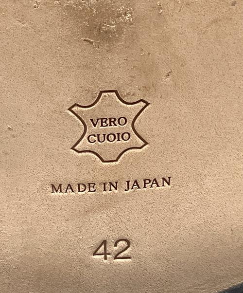 PADRONE STANDARD LINE（パドローネ ザ スタンダードライン）PADRONE STANDARD LINE (パドローネ ザ スタンダードライン) 別注チロリアンシューズ ブラック サイズ:42の古着・服飾アイテム