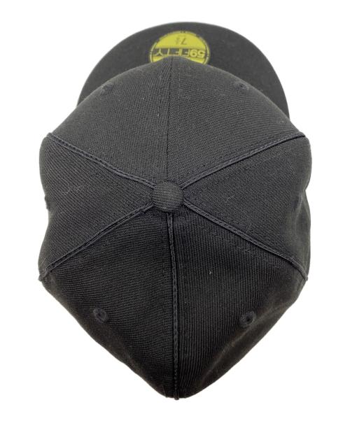 New Era（ニューエラ）New Era (ニューエラ) Supreme (シュプリーム) キャップ ブラック×グリーン サイズ:7 3/8(58.7㎝)の古着・服飾アイテム