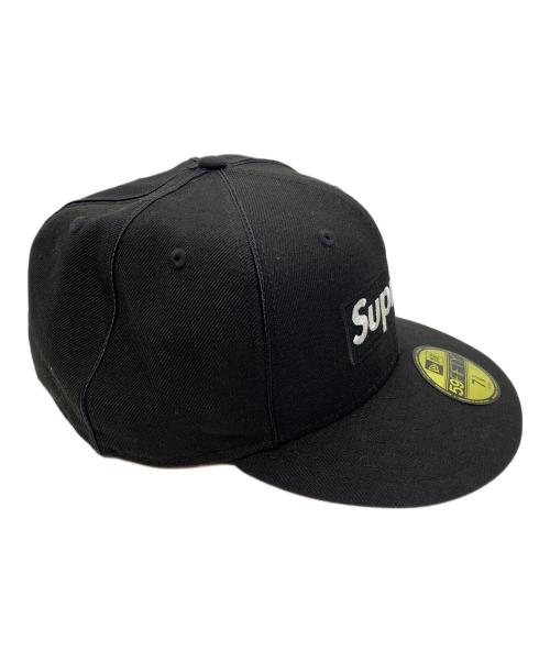 New Era（ニューエラ）New Era (ニューエラ) Supreme (シュプリーム) キャップ ブラック×グリーン サイズ:7 3/8(58.7㎝)の古着・服飾アイテム