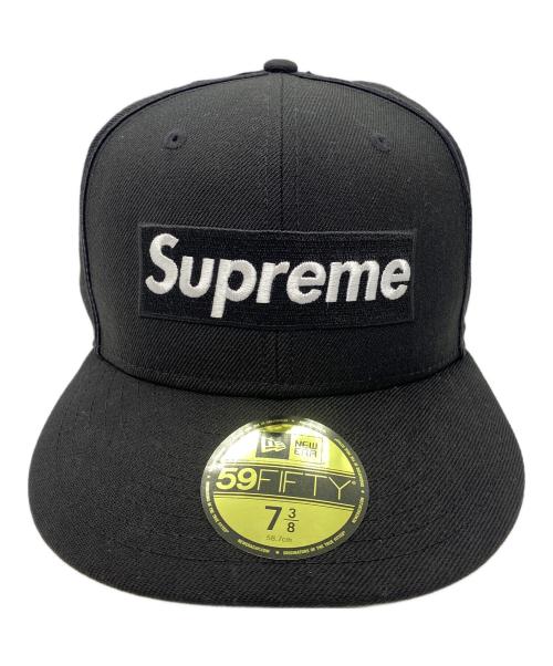 New Era（ニューエラ）New Era (ニューエラ) Supreme (シュプリーム) キャップ ブラック×グリーン サイズ:7 3/8(58.7㎝)の古着・服飾アイテム