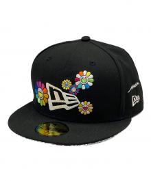New Era×TAKASHI MURAKAMI（ニューエラ×タカシ ムラカミ）の古着「キャップ」｜ブラック