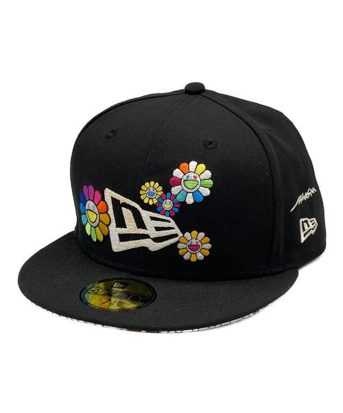New Era（ニューエラ）New Era (ニューエラ) TAKASHI MURAKAMI (タカシ ムラカミ) キャップ ブラック サイズ:7 3/8(58.7㎝)の古着・服飾アイテム