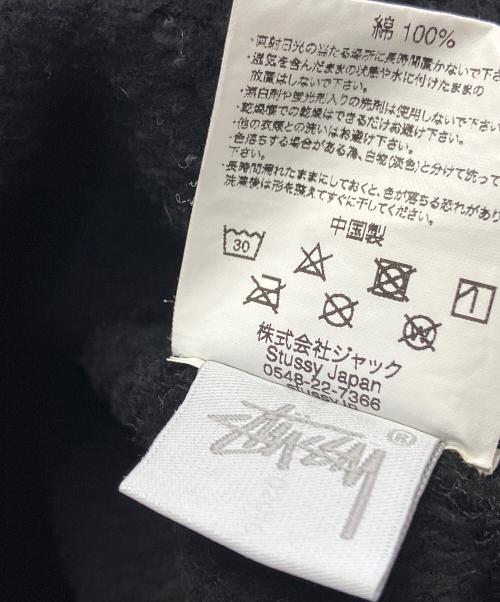 stussy（ステューシー）stussy (ステューシー) プルオーバーパーカー ブラック サイズ:Mの古着・服飾アイテム
