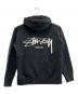 stussy (ステューシー) プルオーバーパーカー ブラック サイズ:M：12000円