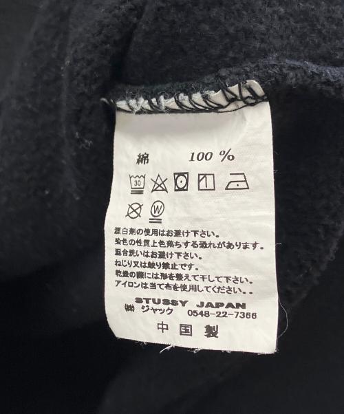 stussy（ステューシー）stussy (ステューシー) プルオーバーパーカー ブラック サイズ:Mの古着・服飾アイテム