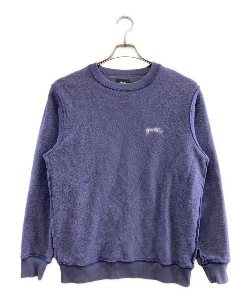 stussy（ステューシー）stussy (ステューシー) インサイドアウトスウェット ブルー サイズ:Mの古着・服飾アイテム