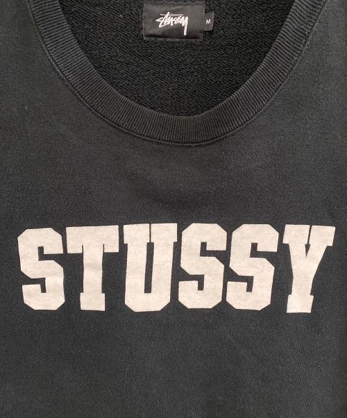 stussy（ステューシー）stussy (ステューシー) スウェット ブラック サイズ:Mの古着・服飾アイテム