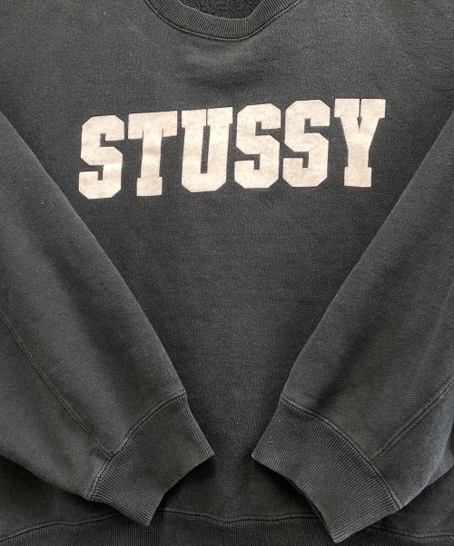 stussy（ステューシー）stussy (ステューシー) スウェット ブラック サイズ:Mの古着・服飾アイテム