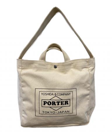S*A様 PORTER×LOWERCASE ポーター ローワーケース トートバッ 中古・古着通販】PORTER (ポーター) CASE LOWERCASE (ケース ローワー