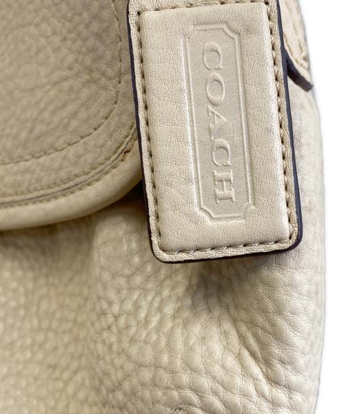 COACH（コーチ）COACH (コーチ) ハンドバッグ アイボリーの古着・服飾アイテム