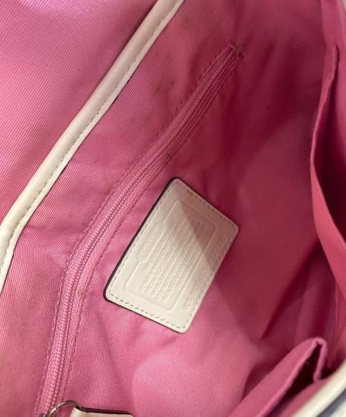 COACH（コーチ）COACH (コーチ) ハンドバッグ アイボリーの古着・服飾アイテム