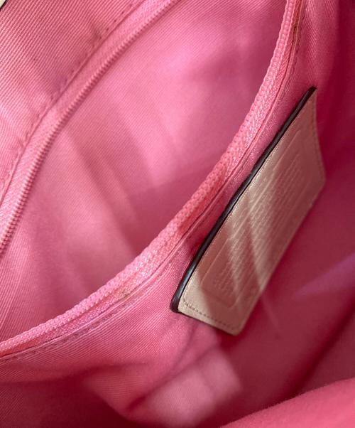 COACH（コーチ）COACH (コーチ) ハンドバッグ アイボリーの古着・服飾アイテム