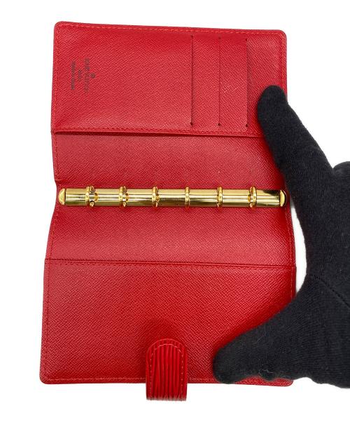 LOUIS VUITTON（ルイ ヴィトン）LOUIS VUITTON (ルイ ヴィトン) アジェンダ PM レッドの古着・服飾アイテム