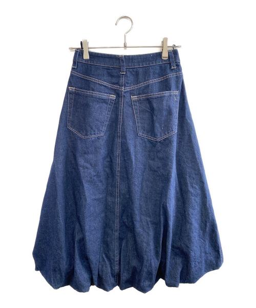 ZARA（ザラ）ZARA (ザラ) バルーンデニムスカート インディゴ サイズ:XSの古着・服飾アイテム