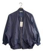 JOURNAL STANDARD relumeジャーナルスタンダード レリューム）の古着「ウォッシャブルナイロンタッサーMA-1」｜ネイビー