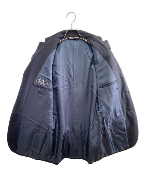 POLO RALPH LAUREN（ポロ・ラルフローレン）POLO RALPH LAUREN (ポロ・ラルフローレン) セットアップスーツ オリーブ サイズ:スーツ：C94－W82－T175－A6　パンツ：記載無しの古着・服飾アイテム