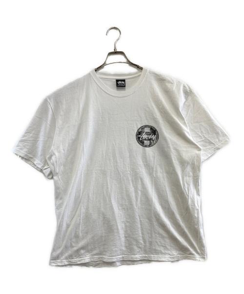 stussy（ステューシー）stussy (ステューシー) 半袖カットソー ホワイト サイズ:XLの古着・服飾アイテム