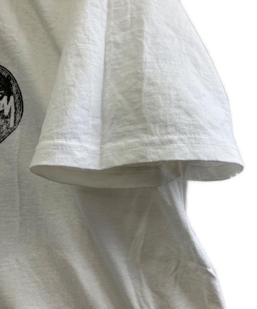 stussy（ステューシー）stussy (ステューシー) 半袖カットソー ホワイト サイズ:XLの古着・服飾アイテム