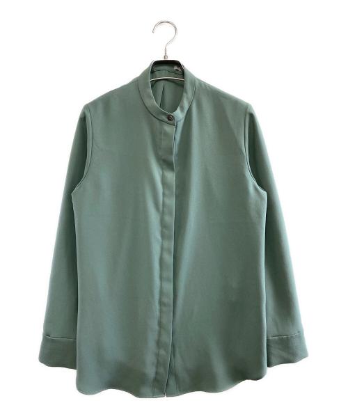 theory luxe（セオリーリュクス）theory luxe (セオリーリュクス) 長袖ブラウス オリーブ サイズ:38の古着・服飾アイテム