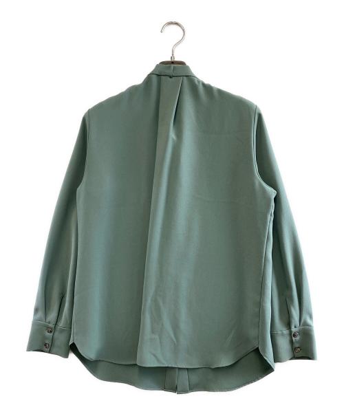 theory luxe（セオリーリュクス）theory luxe (セオリーリュクス) 長袖ブラウス オリーブ サイズ:38の古着・服飾アイテム