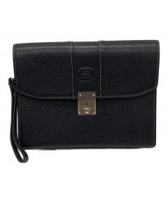 中古・古着通販】BURBERRY (バーバリー) サフィアーノレザー クラッチ
