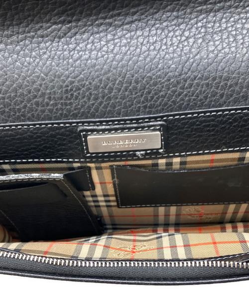 BURBERRY LONDON（バーバリーロンドン）BURBERRY LONDON (バーバリーロンドン) クラッチバッグ ブラックの古着・服飾アイテム