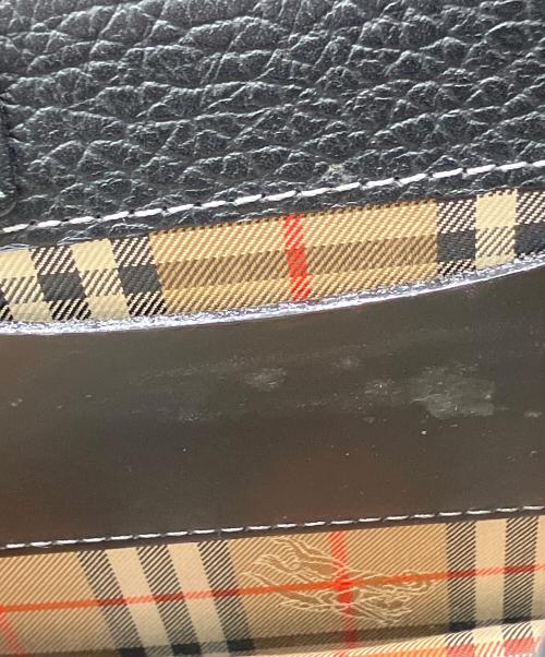 BURBERRY LONDON（バーバリーロンドン）BURBERRY LONDON (バーバリーロンドン) クラッチバッグ ブラックの古着・服飾アイテム