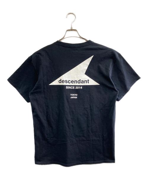 DESCENDANT（ディセンダント）DESCENDANT (ディセンダント) 半袖カットソー ブラック サイズ:3の古着・服飾アイテム