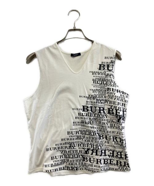 BURBERRY LONDON（バーバリーロンドン）BURBERRY LONDON (バーバリーロンドン) タンクトップ ホワイト サイズ:15BRの古着・服飾アイテム