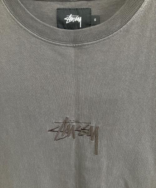 stussy（ステューシー）stussy (ステューシー) 半袖スウェット グレー サイズ:Sの古着・服飾アイテム