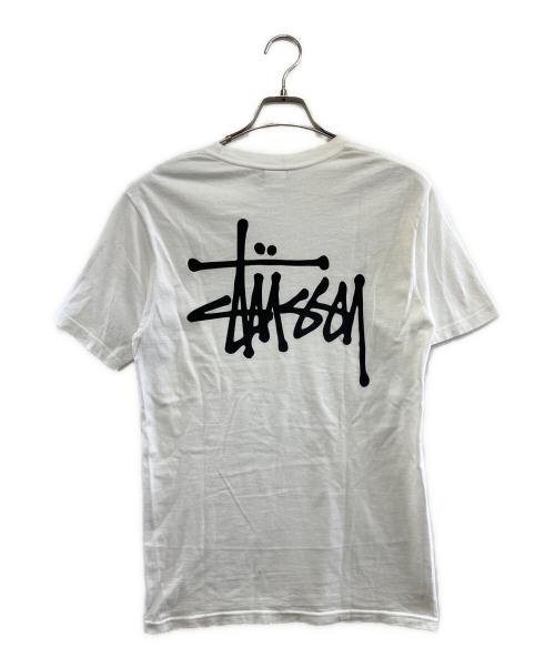 stussy（ステューシー）stussy (ステューシー) 半袖カットソー ホワイト サイズ:Sの古着・服飾アイテム