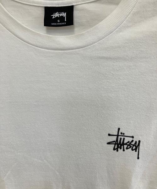 stussy（ステューシー）stussy (ステューシー) 半袖カットソー ホワイト サイズ:Sの古着・服飾アイテム
