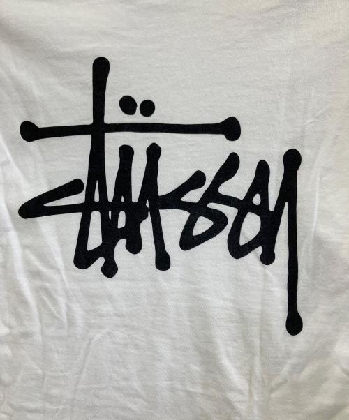 stussy（ステューシー）stussy (ステューシー) 半袖カットソー ホワイト サイズ:Sの古着・服飾アイテム