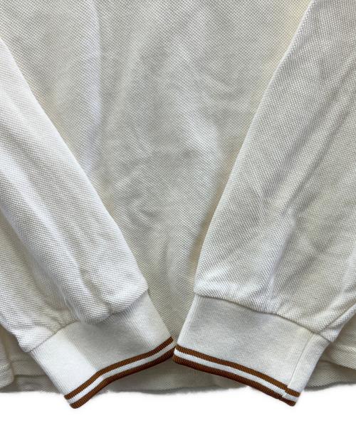 FRED PERRY（フレッドペリー）FRED PERRY (フレッドペリー) JOURNAL STANDARD別注 (ジャーナルスタンダード) 長袖カットソー ベージュ サイズ:Mの古着・服飾アイテム