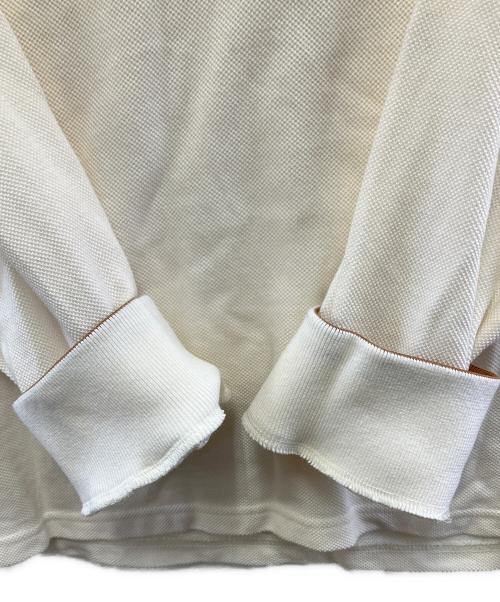 FRED PERRY（フレッドペリー）FRED PERRY (フレッドペリー) JOURNAL STANDARD別注 (ジャーナルスタンダード) 長袖カットソー ベージュ サイズ:Mの古着・服飾アイテム