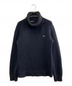 BURBERRY BLACK LABELバーバリーブラックレーベル）の古着「厚手ニット」｜ブラック