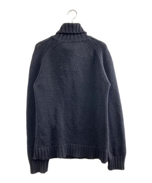 BURBERRY BLACK LABEL（バーバリーブラックレーベル）BURBERRY BLACK LABEL (バーバリーブラックレーベル) 厚手ニット ブラック サイズ:2の古着・服飾アイテム
