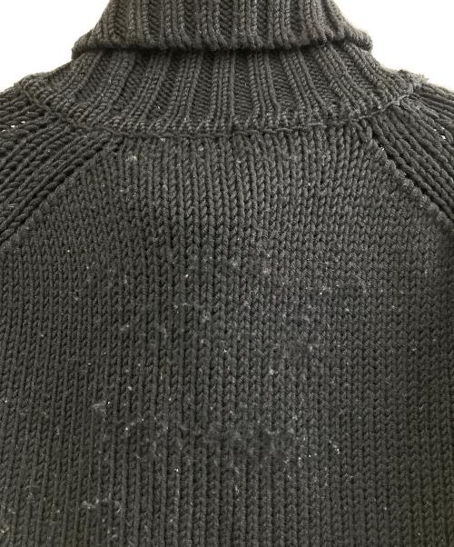 BURBERRY BLACK LABEL（バーバリーブラックレーベル）BURBERRY BLACK LABEL (バーバリーブラックレーベル) 厚手ニット ブラック サイズ:2の古着・服飾アイテム