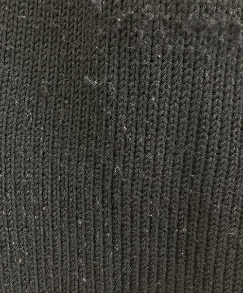 BURBERRY BLACK LABEL（バーバリーブラックレーベル）BURBERRY BLACK LABEL (バーバリーブラックレーベル) 厚手ニット ブラック サイズ:2の古着・服飾アイテム